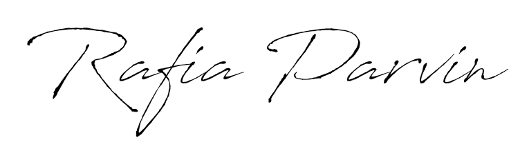 Once you've used our free online signature maker to create your best signature Antro_Vectra style, it's time to enjoy signing your documents with Rafia Parvin name. Rafia Parvin signature style 6 images and pictures png