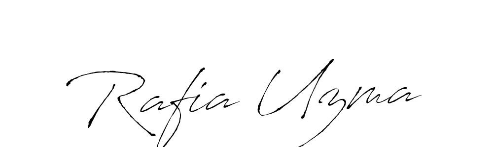 You should practise on your own different ways (Antro_Vectra) to write your name (Rafia Uzma) in signature. don't let someone else do it for you. Rafia Uzma signature style 6 images and pictures png