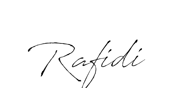 How to make Rafidi signature? Antro_Vectra is a professional autograph style. Create handwritten signature for Rafidi name. Rafidi signature style 6 images and pictures png