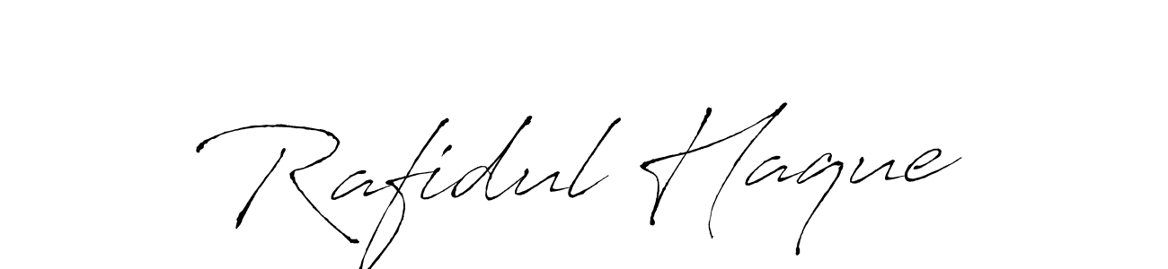 You should practise on your own different ways (Antro_Vectra) to write your name (Rafidul Haque) in signature. don't let someone else do it for you. Rafidul Haque signature style 6 images and pictures png