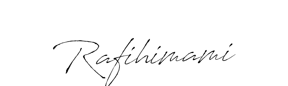 if you are searching for the best signature style for your name Rafihimami. so please give up your signature search. here we have designed multiple signature styles  using Antro_Vectra. Rafihimami signature style 6 images and pictures png