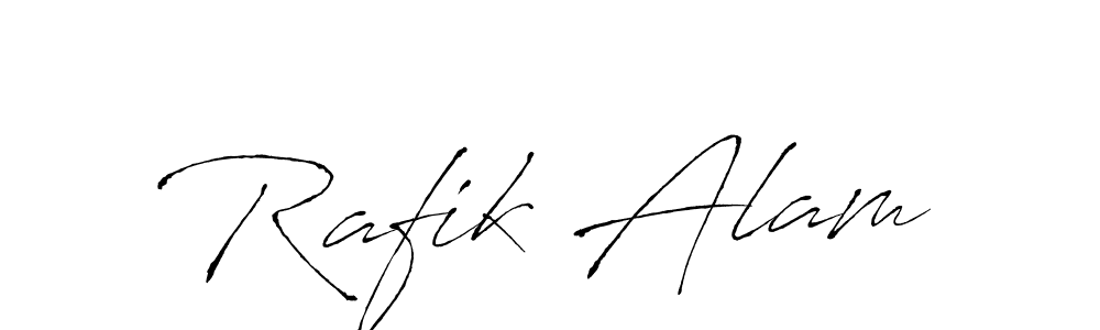 You should practise on your own different ways (Antro_Vectra) to write your name (Rafik Alam) in signature. don't let someone else do it for you. Rafik Alam signature style 6 images and pictures png