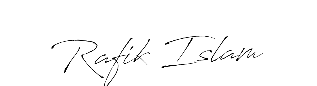 This is the best signature style for the Rafik Islam name. Also you like these signature font (Antro_Vectra). Mix name signature. Rafik Islam signature style 6 images and pictures png