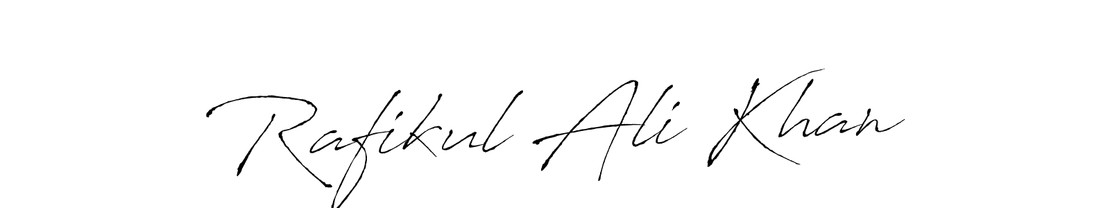 How to make Rafikul Ali Khan signature? Antro_Vectra is a professional autograph style. Create handwritten signature for Rafikul Ali Khan name. Rafikul Ali Khan signature style 6 images and pictures png