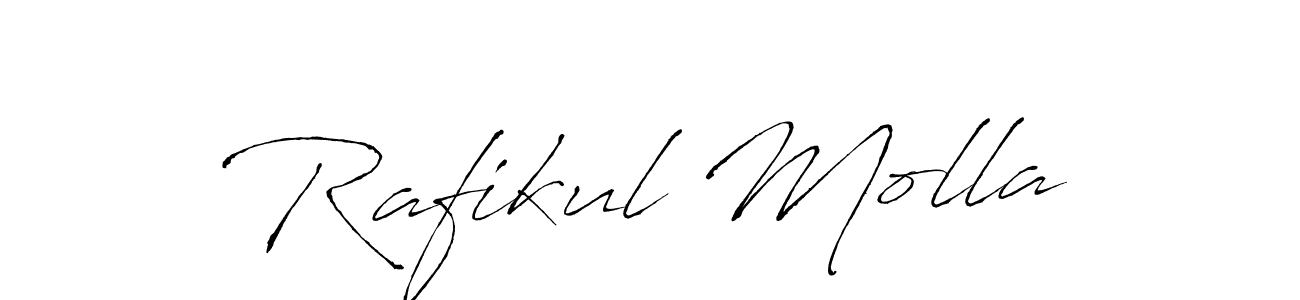 Also we have Rafikul Molla name is the best signature style. Create professional handwritten signature collection using Antro_Vectra autograph style. Rafikul Molla signature style 6 images and pictures png