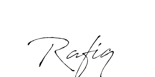 Also You can easily find your signature by using the search form. We will create Rafiq  name handwritten signature images for you free of cost using Antro_Vectra sign style. Rafiq  signature style 6 images and pictures png