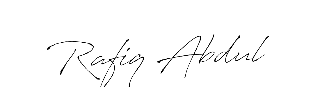 Also You can easily find your signature by using the search form. We will create Rafiq Abdul name handwritten signature images for you free of cost using Antro_Vectra sign style. Rafiq Abdul signature style 6 images and pictures png