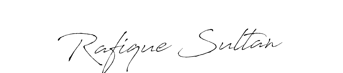 This is the best signature style for the Rafique Sultan name. Also you like these signature font (Antro_Vectra). Mix name signature. Rafique Sultan signature style 6 images and pictures png