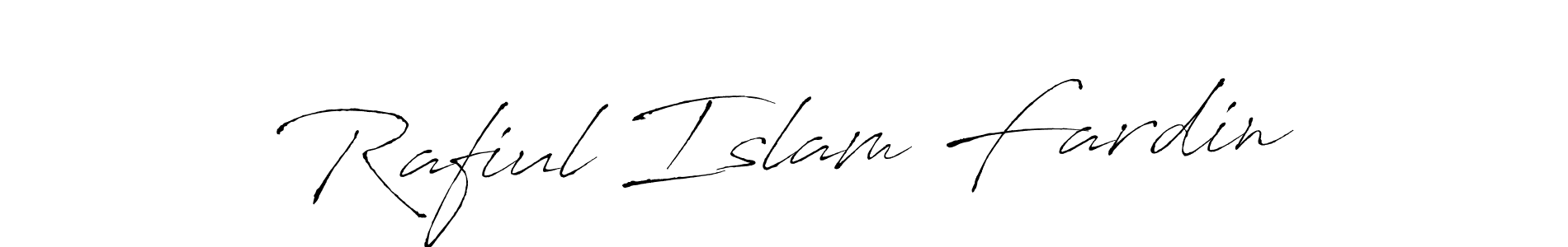 Rafiul Islam Fardin stylish signature style. Best Handwritten Sign (Antro_Vectra) for my name. Handwritten Signature Collection Ideas for my name Rafiul Islam Fardin. Rafiul Islam Fardin signature style 6 images and pictures png