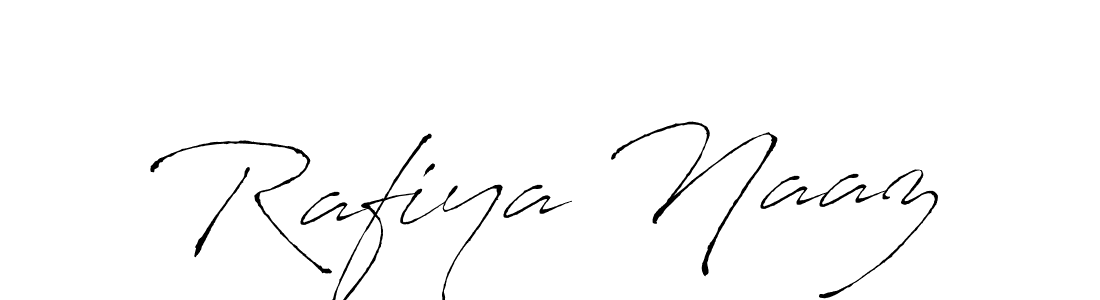 Make a beautiful signature design for name Rafiya Naaz. With this signature (Antro_Vectra) style, you can create a handwritten signature for free. Rafiya Naaz signature style 6 images and pictures png