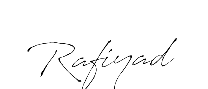 How to make Rafiyad signature? Antro_Vectra is a professional autograph style. Create handwritten signature for Rafiyad name. Rafiyad signature style 6 images and pictures png