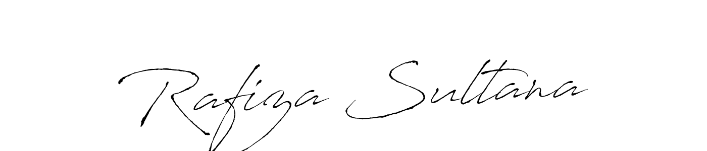 Create a beautiful signature design for name Rafiza Sultana. With this signature (Antro_Vectra) fonts, you can make a handwritten signature for free. Rafiza Sultana signature style 6 images and pictures png