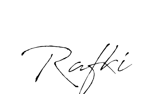 Also You can easily find your signature by using the search form. We will create Rafki name handwritten signature images for you free of cost using Antro_Vectra sign style. Rafki signature style 6 images and pictures png