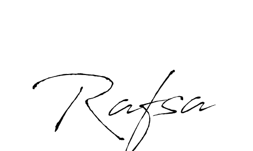 Use a signature maker to create a handwritten signature online. With this signature software, you can design (Antro_Vectra) your own signature for name Rafsa. Rafsa signature style 6 images and pictures png