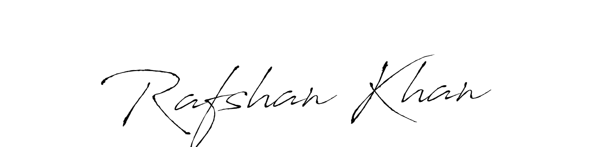 How to make Rafshan Khan signature? Antro_Vectra is a professional autograph style. Create handwritten signature for Rafshan Khan name. Rafshan Khan signature style 6 images and pictures png