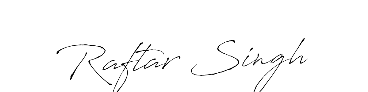 Make a beautiful signature design for name Raftar Singh. With this signature (Antro_Vectra) style, you can create a handwritten signature for free. Raftar Singh signature style 6 images and pictures png