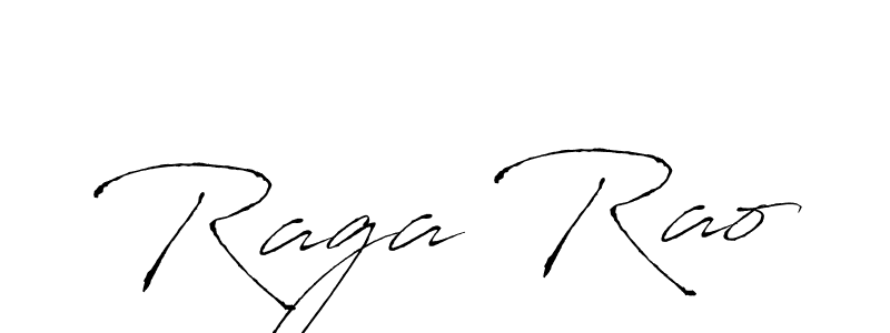 Design your own signature with our free online signature maker. With this signature software, you can create a handwritten (Antro_Vectra) signature for name Raga Rao. Raga Rao signature style 6 images and pictures png
