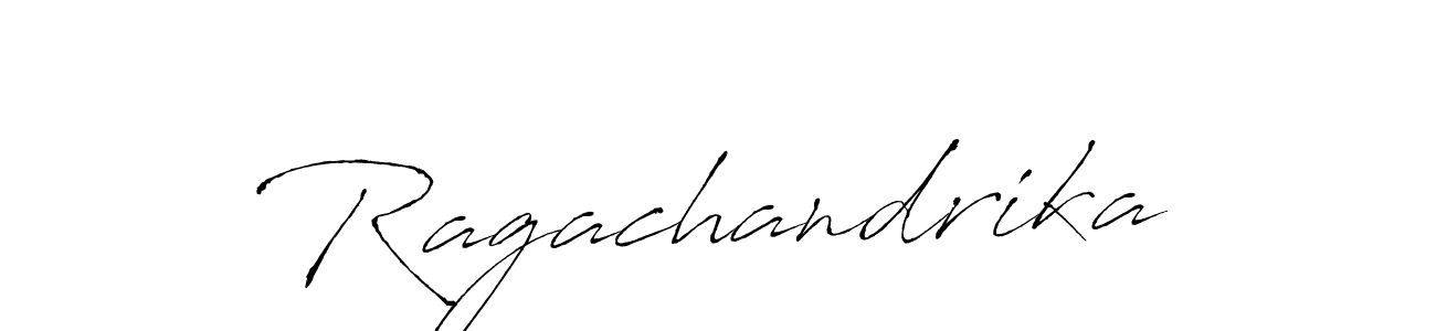 Ragachandrika stylish signature style. Best Handwritten Sign (Antro_Vectra) for my name. Handwritten Signature Collection Ideas for my name Ragachandrika. Ragachandrika signature style 6 images and pictures png