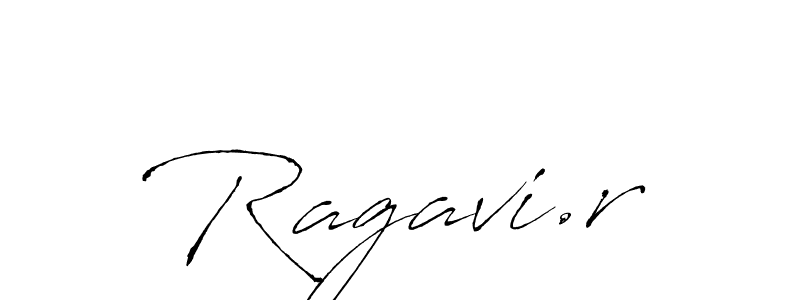 Design your own signature with our free online signature maker. With this signature software, you can create a handwritten (Antro_Vectra) signature for name Ragavi.r. Ragavi.r signature style 6 images and pictures png