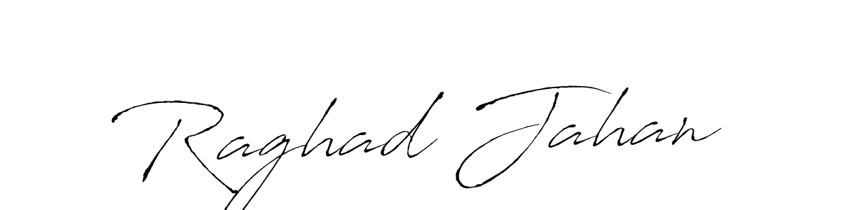 Use a signature maker to create a handwritten signature online. With this signature software, you can design (Antro_Vectra) your own signature for name Raghad Jahan. Raghad Jahan signature style 6 images and pictures png