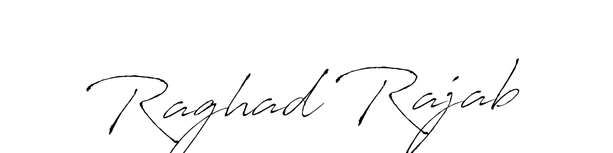 The best way (Antro_Vectra) to make a short signature is to pick only two or three words in your name. The name Raghad Rajab include a total of six letters. For converting this name. Raghad Rajab signature style 6 images and pictures png