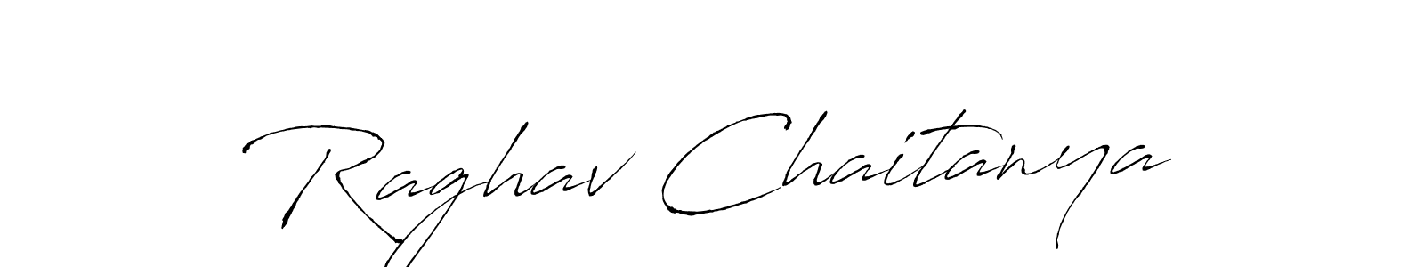 Create a beautiful signature design for name Raghav Chaitanya. With this signature (Antro_Vectra) fonts, you can make a handwritten signature for free. Raghav Chaitanya signature style 6 images and pictures png