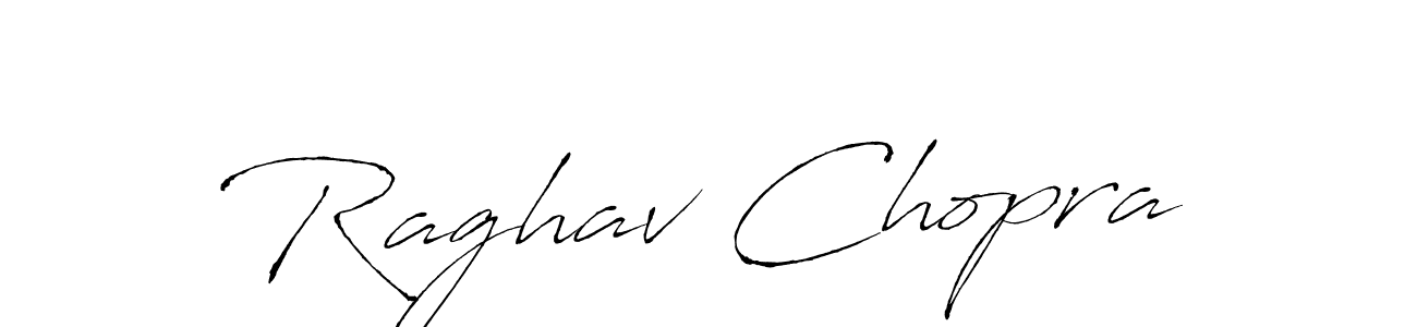 Raghav Chopra stylish signature style. Best Handwritten Sign (Antro_Vectra) for my name. Handwritten Signature Collection Ideas for my name Raghav Chopra. Raghav Chopra signature style 6 images and pictures png