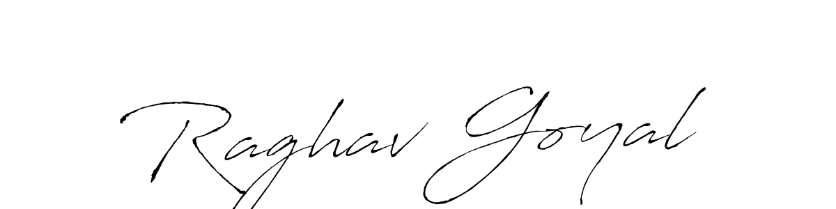 Use a signature maker to create a handwritten signature online. With this signature software, you can design (Antro_Vectra) your own signature for name Raghav Goyal. Raghav Goyal signature style 6 images and pictures png