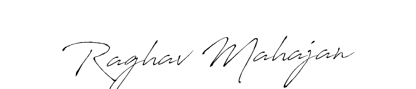 It looks lik you need a new signature style for name Raghav Mahajan. Design unique handwritten (Antro_Vectra) signature with our free signature maker in just a few clicks. Raghav Mahajan signature style 6 images and pictures png