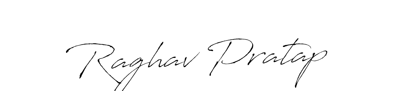 Design your own signature with our free online signature maker. With this signature software, you can create a handwritten (Antro_Vectra) signature for name Raghav Pratap. Raghav Pratap signature style 6 images and pictures png