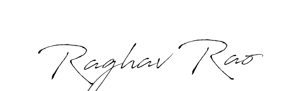 How to make Raghav Rao signature? Antro_Vectra is a professional autograph style. Create handwritten signature for Raghav Rao name. Raghav Rao signature style 6 images and pictures png