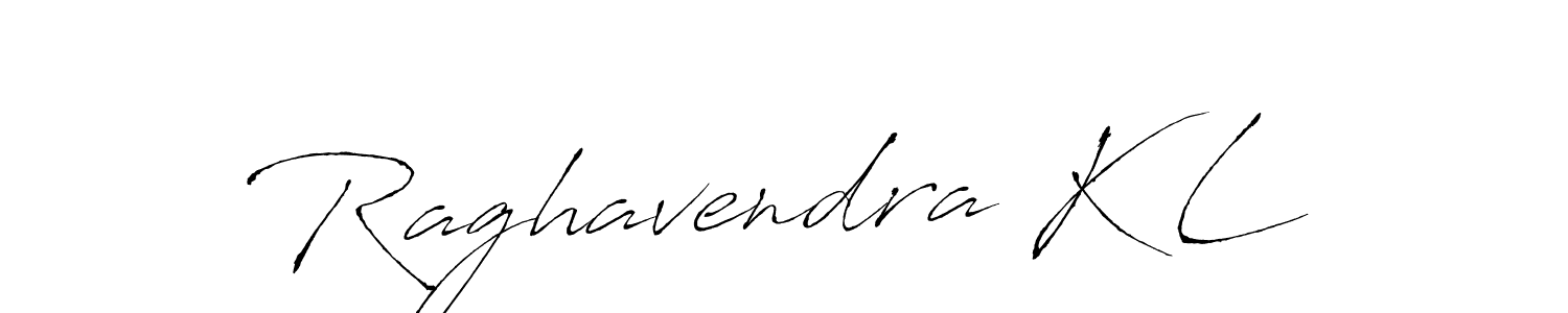 How to make Raghavendra K L signature? Antro_Vectra is a professional autograph style. Create handwritten signature for Raghavendra K L name. Raghavendra K L signature style 6 images and pictures png