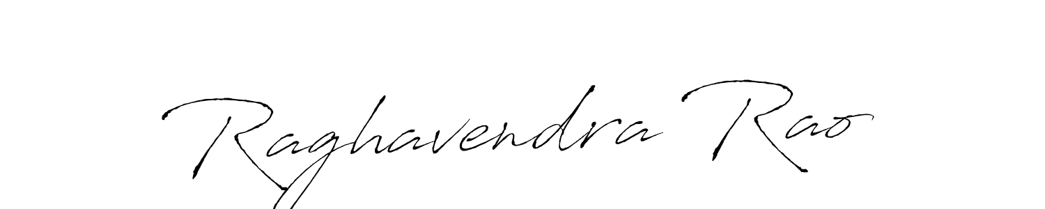 Make a beautiful signature design for name Raghavendra Rao. With this signature (Antro_Vectra) style, you can create a handwritten signature for free. Raghavendra Rao signature style 6 images and pictures png