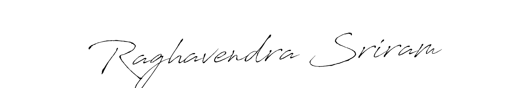 How to make Raghavendra Sriram signature? Antro_Vectra is a professional autograph style. Create handwritten signature for Raghavendra Sriram name. Raghavendra Sriram signature style 6 images and pictures png