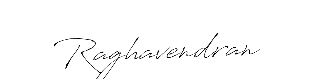 Make a beautiful signature design for name Raghavendran. With this signature (Antro_Vectra) style, you can create a handwritten signature for free. Raghavendran signature style 6 images and pictures png