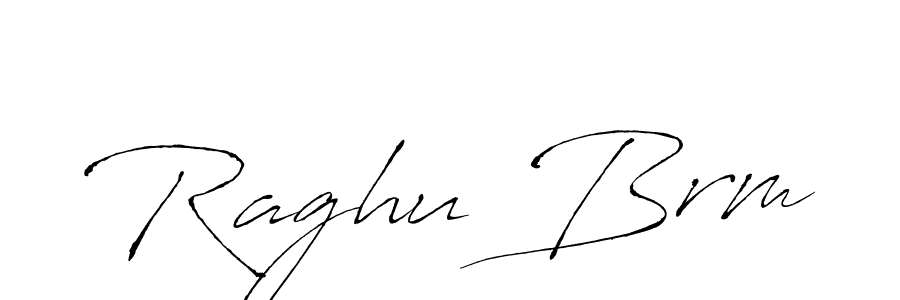 How to make Raghu Brm signature? Antro_Vectra is a professional autograph style. Create handwritten signature for Raghu Brm name. Raghu Brm signature style 6 images and pictures png