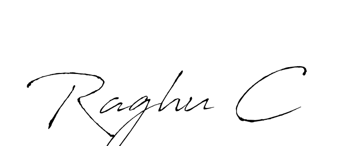 Also we have Raghu C name is the best signature style. Create professional handwritten signature collection using Antro_Vectra autograph style. Raghu C signature style 6 images and pictures png