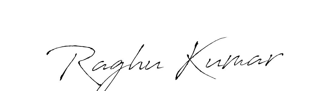 Make a beautiful signature design for name Raghu Kumar. With this signature (Antro_Vectra) style, you can create a handwritten signature for free. Raghu Kumar signature style 6 images and pictures png