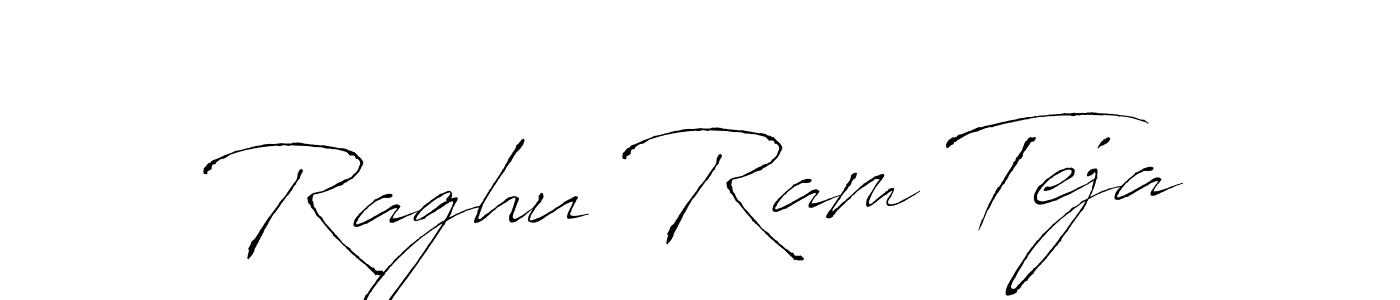 How to make Raghu Ram Teja signature? Antro_Vectra is a professional autograph style. Create handwritten signature for Raghu Ram Teja name. Raghu Ram Teja signature style 6 images and pictures png