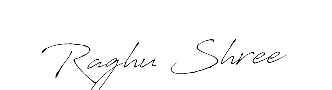 Raghu Shree stylish signature style. Best Handwritten Sign (Antro_Vectra) for my name. Handwritten Signature Collection Ideas for my name Raghu Shree. Raghu Shree signature style 6 images and pictures png