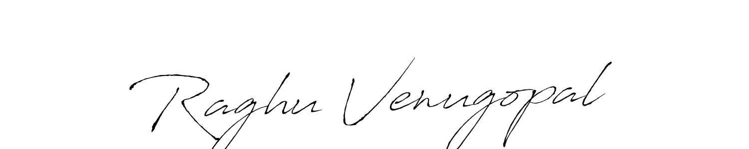 How to make Raghu Venugopal signature? Antro_Vectra is a professional autograph style. Create handwritten signature for Raghu Venugopal name. Raghu Venugopal signature style 6 images and pictures png