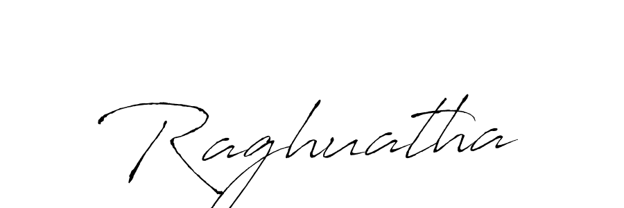 Make a beautiful signature design for name Raghuatha. With this signature (Antro_Vectra) style, you can create a handwritten signature for free. Raghuatha signature style 6 images and pictures png