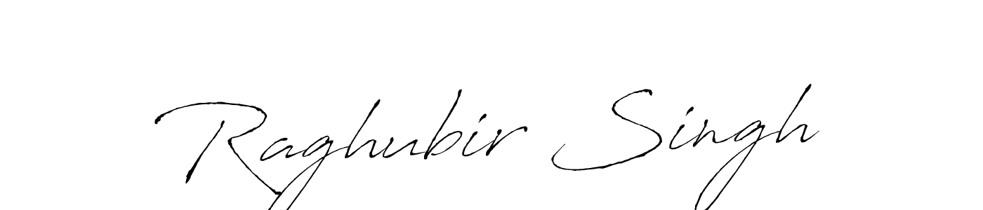 How to make Raghubir Singh name signature. Use Antro_Vectra style for creating short signs online. This is the latest handwritten sign. Raghubir Singh signature style 6 images and pictures png