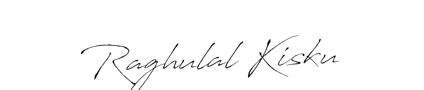 Raghulal Kisku stylish signature style. Best Handwritten Sign (Antro_Vectra) for my name. Handwritten Signature Collection Ideas for my name Raghulal Kisku. Raghulal Kisku signature style 6 images and pictures png