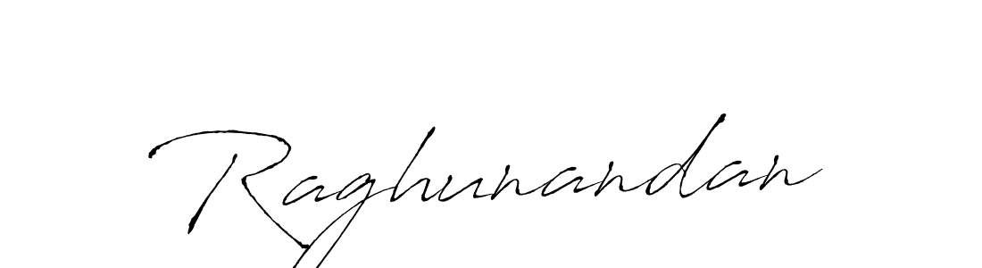 How to make Raghunandan signature? Antro_Vectra is a professional autograph style. Create handwritten signature for Raghunandan name. Raghunandan signature style 6 images and pictures png