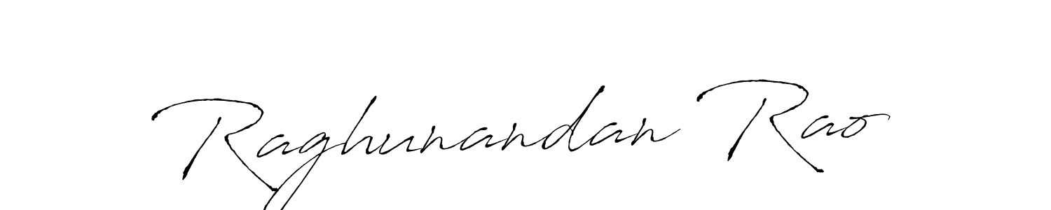 The best way (Antro_Vectra) to make a short signature is to pick only two or three words in your name. The name Raghunandan Rao include a total of six letters. For converting this name. Raghunandan Rao signature style 6 images and pictures png