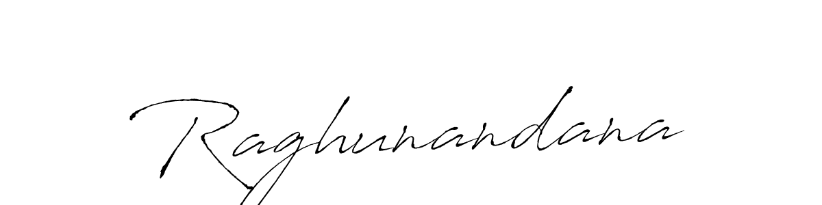 Design your own signature with our free online signature maker. With this signature software, you can create a handwritten (Antro_Vectra) signature for name Raghunandana. Raghunandana signature style 6 images and pictures png