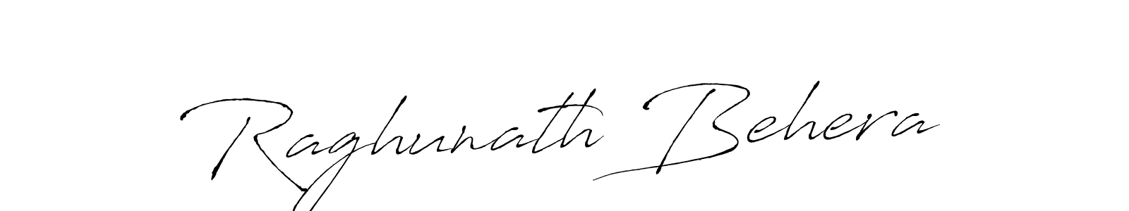 It looks lik you need a new signature style for name Raghunath Behera. Design unique handwritten (Antro_Vectra) signature with our free signature maker in just a few clicks. Raghunath Behera signature style 6 images and pictures png