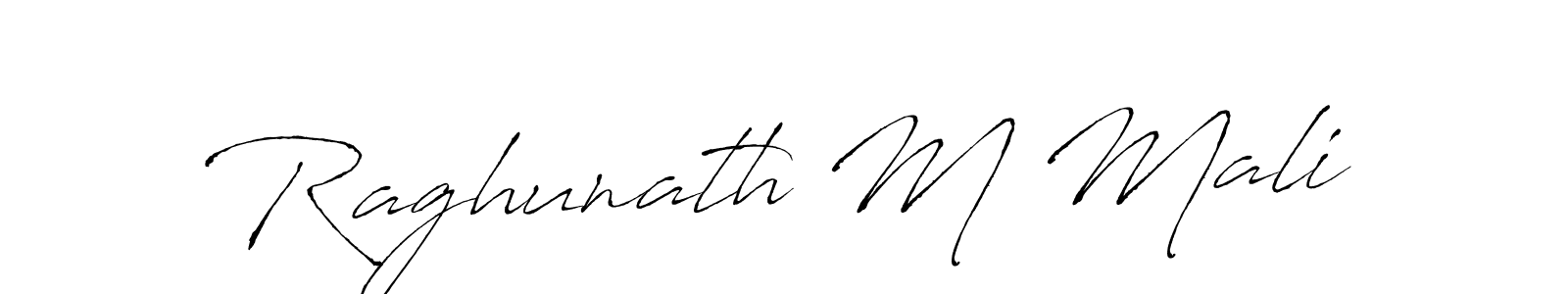 Also we have Raghunath M Mali name is the best signature style. Create professional handwritten signature collection using Antro_Vectra autograph style. Raghunath M Mali signature style 6 images and pictures png