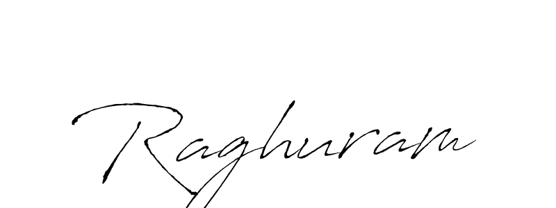 Design your own signature with our free online signature maker. With this signature software, you can create a handwritten (Antro_Vectra) signature for name Raghuram. Raghuram signature style 6 images and pictures png